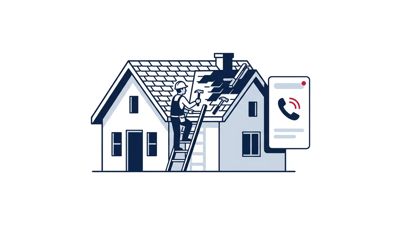 Roofing contractor GoHighLevel build
